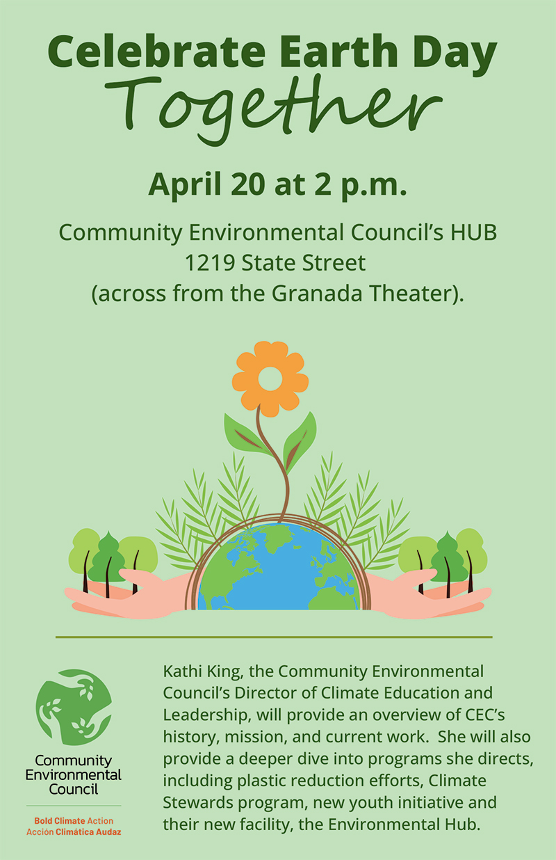 Celebrate Earth Day flyer